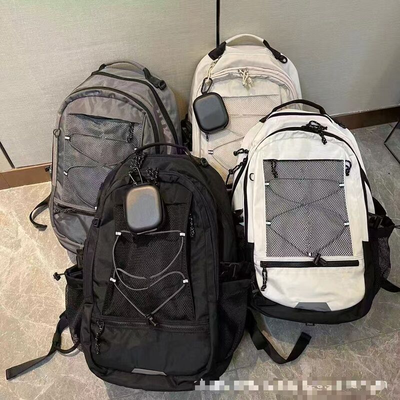 24 New Korean White Label Large-Capacity Multi-Functional School Bag Outdoor Backpack High School Student Backpack 24 New Korean White Label Large-Capacity Multi-Functional School Bag Outdoor Backpack High School Student Backpack