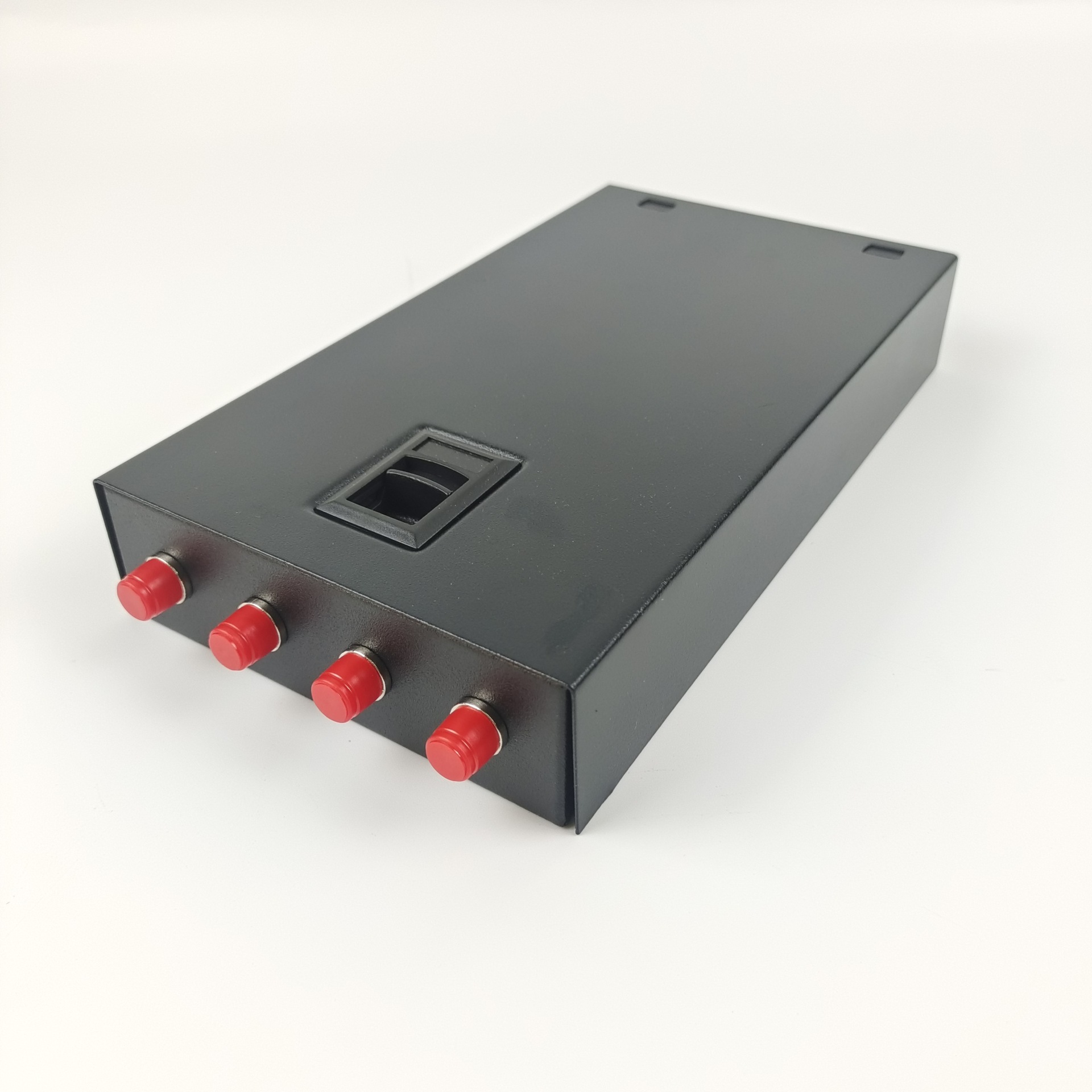 4口光缆终端盒 SC光纤熔接盒壁挂 四芯FC型加厚光纤箱满配