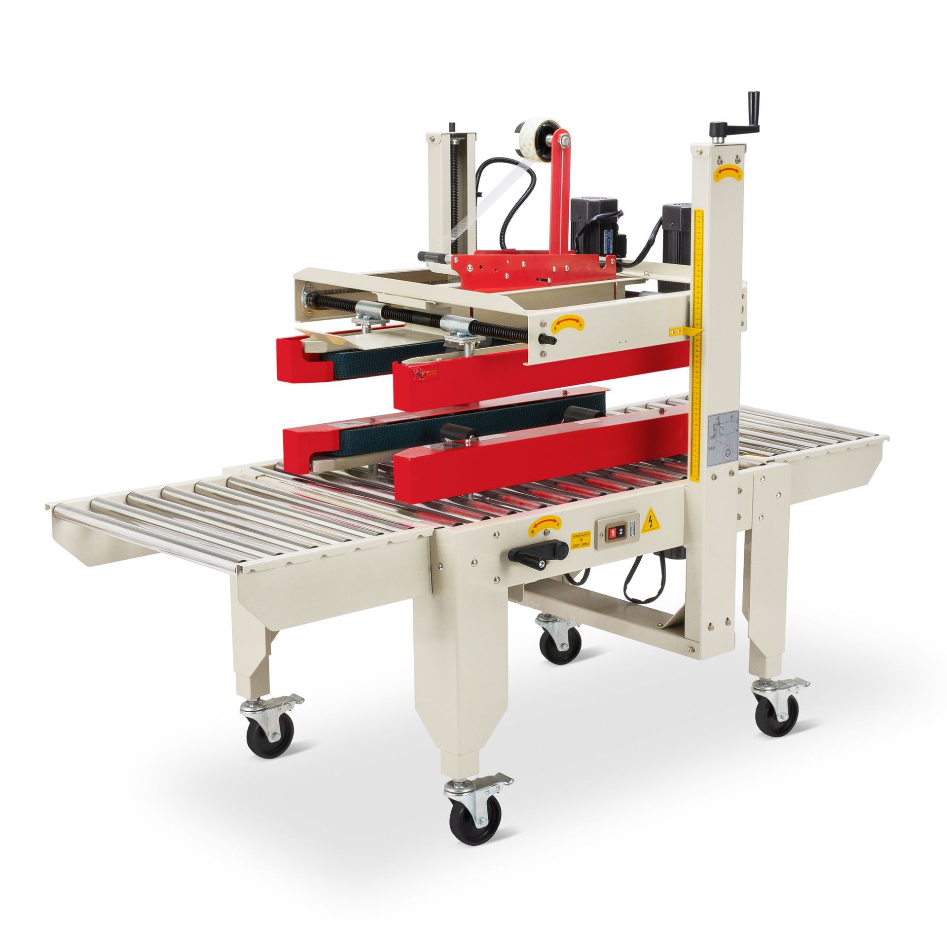 fxc - 5050dd máquina de sellado automático cinta empaquetadora expreso automática 1 - 12 máquina de sellado de cartón