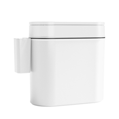 Manufacturer of light luxury household press-open lid plastic with storage box bathroom toilet living room dry and wet separation trash can