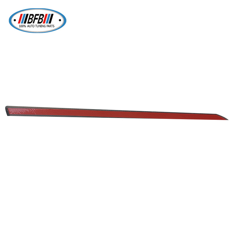 100% Real Carbon Fiber Interior Door Trim - For Tesla Model X 2023 - Glossy Carbon Fiber Interior Accessories