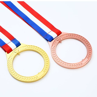 加工创意镂空奖牌挂脖奖牌运动会比赛厂家批发烤漆