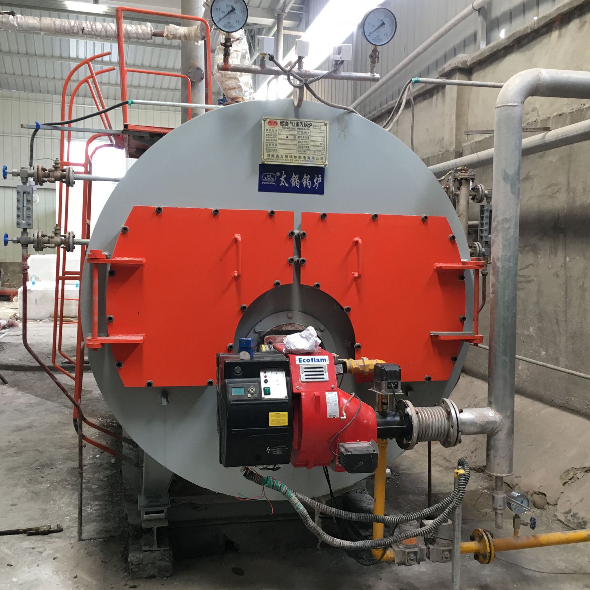 西藏游泳池燃气热水锅炉厂家 西藏浴池燃气常压锅炉多少钱