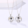 Small design necklace for beloved, pendant, suitable for import, wholesale