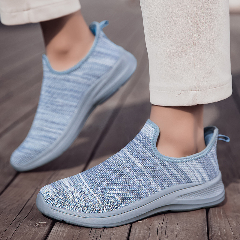 Zapatos de edad avanzada ShouzhuLi2025 primavera zapatos de mujer de tamaño grande zapatos de madre zapatos casuales ligeros y transpirables zapatos de caminar