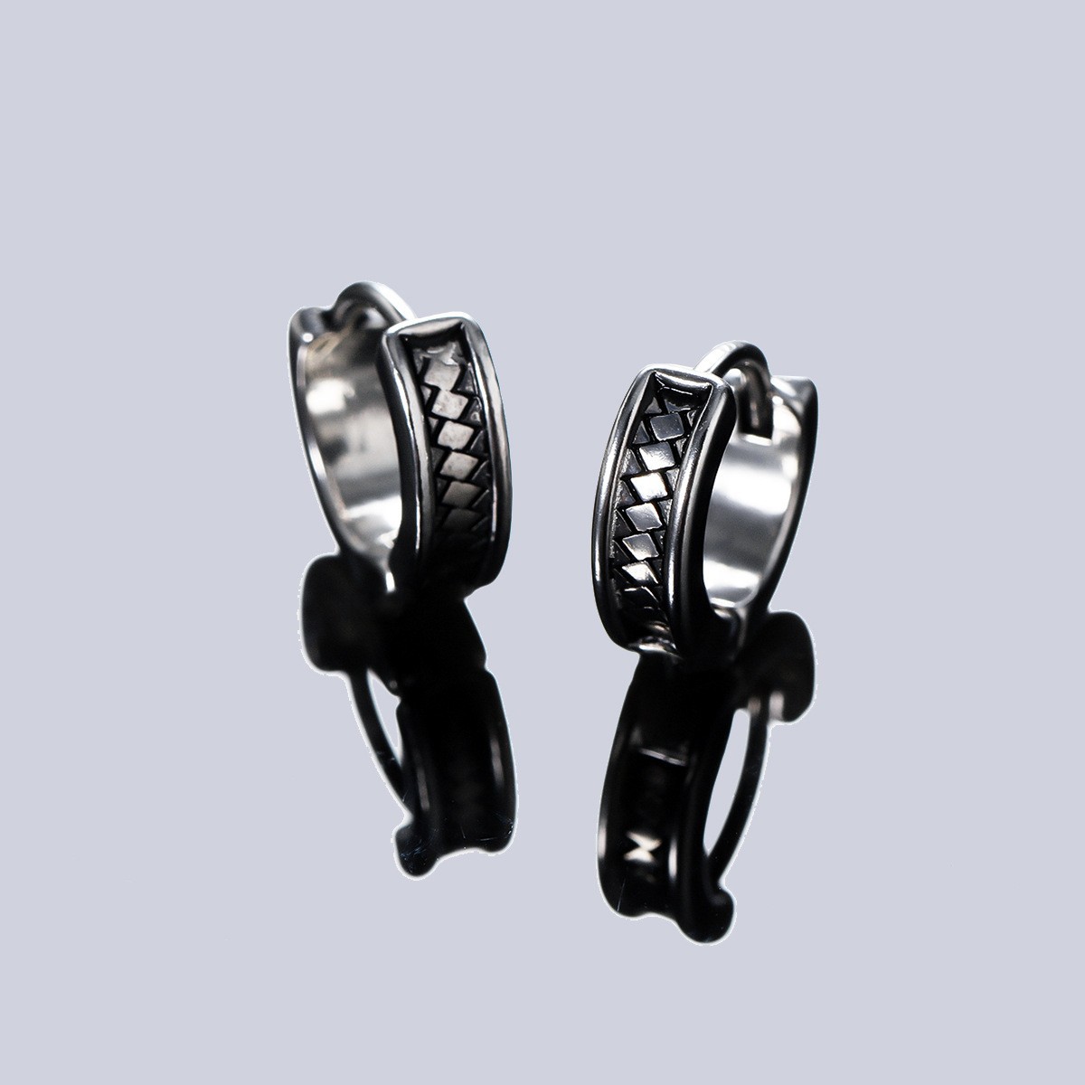 X723-A (retro old earrings) pair