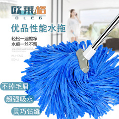 BB4C wholesale new deer skin rag mop household chicken skin mop one-time clean without water marks duster lazy floor mop