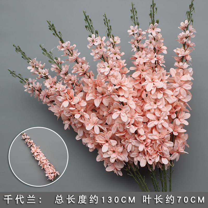 10 flores rosadas bodas flores de seda decoración floral flores falsas hortenida Wenxin Road Artes florales otros