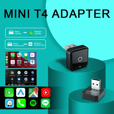 Universal Car-Machine Connectivity Box – Simsiz CarPlay və Android Auto