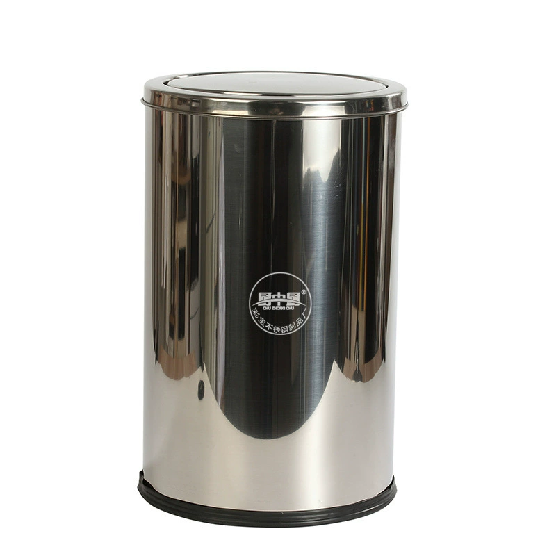 Garbage can stainless steel for commercial use, increased thickness