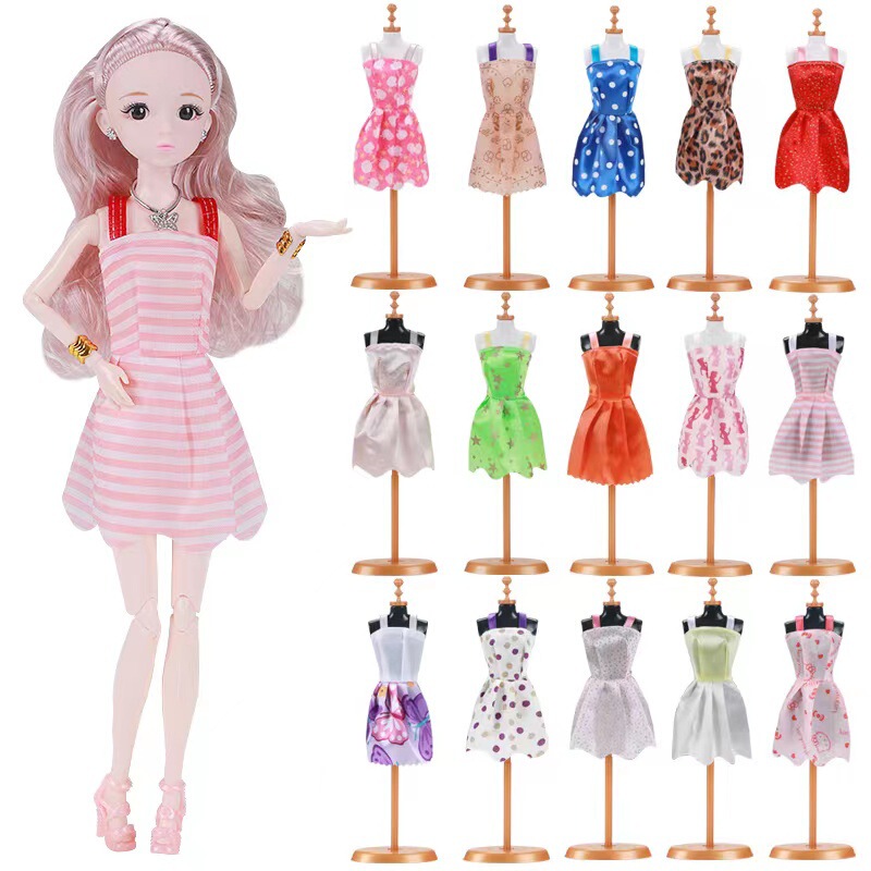 30cm 11inch Doll Accessories Cute Barbie Doll Dress up Clothes Princess Dress Multi-Piece Set Wholesale 30cm 11inch Doll Accessories Cute Barbie Doll Dress up Clothes Princess Dress Multi-Piece Set Wholesale