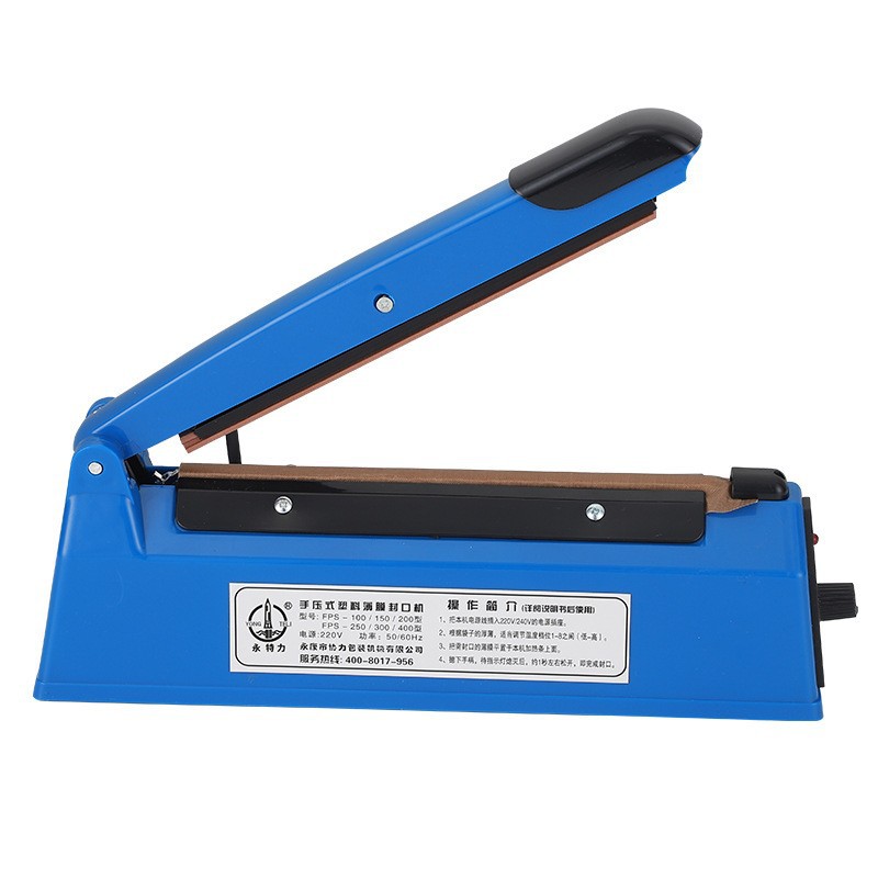 Source factory manual small commercial sealing machine household hand pressure plastic sealing machine packaging moon cake plastic tea bag