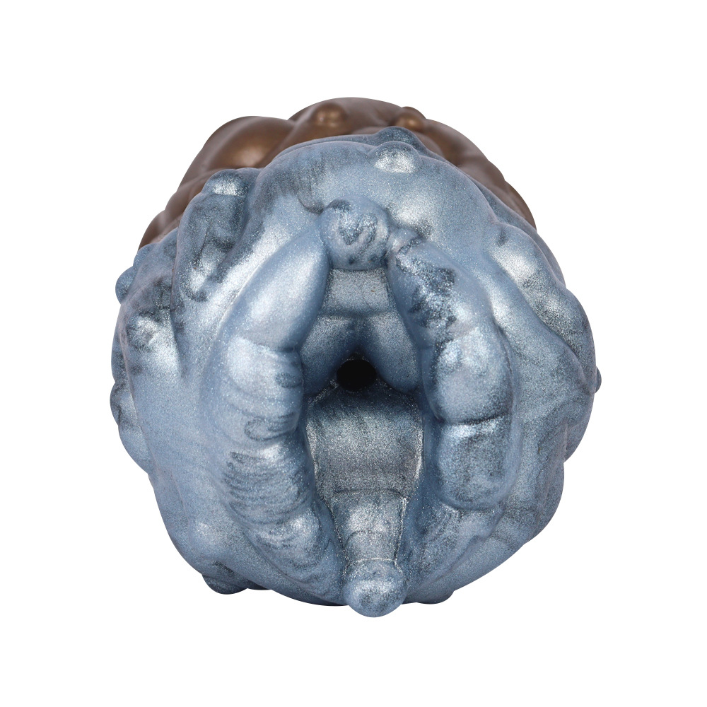 Colorido de silicona pene entrenador cielo estrellado agujero en forma taza aviones hombres masturbación juguetes sexuales vagina inversa molde