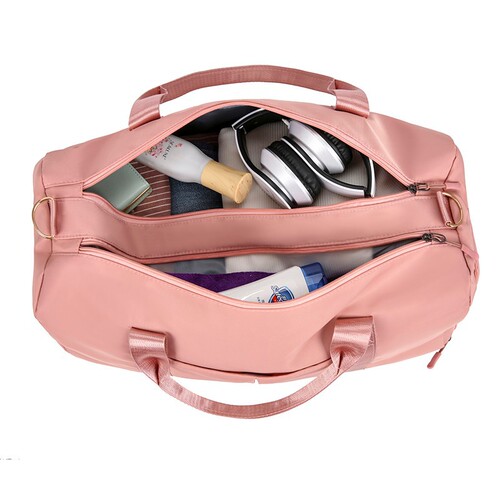 2024 travel bag women's carry-on luggage bag travel bag large capacity dry and wet separation men's and women's sports fitness bag