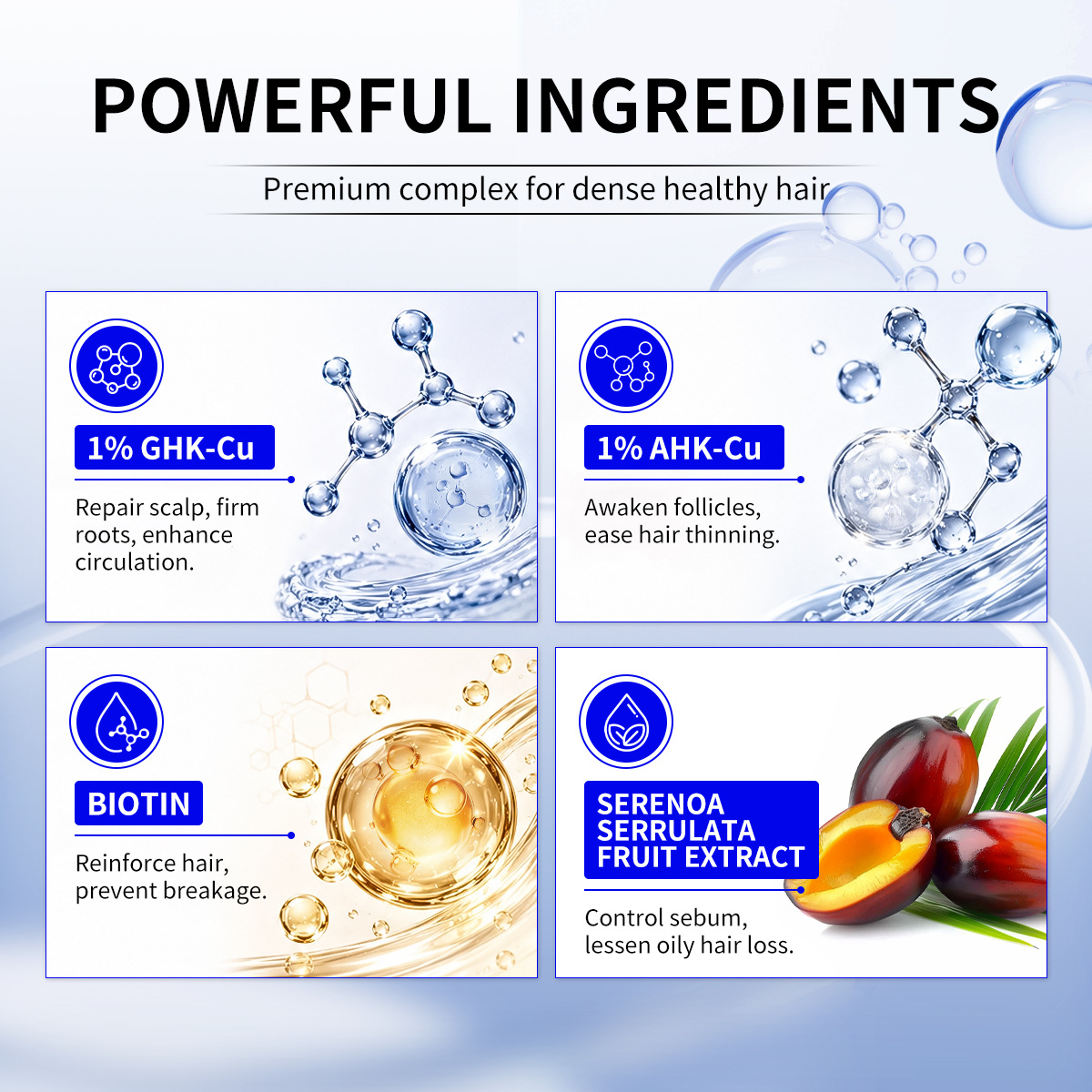 Grenzüberschreitende VC Originallösung feuchtigkeitsspendend und pflegend C-Vitamin Niacinamid Retinol PDRN Polypeptid Blaugrüner Kupfer Peptid Gesichtsessenz OEM