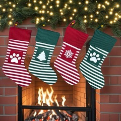 2025国境を越えたアマゾンクリスマスペット猫犬クリスマス靴下プレゼント袋クリスマス靴下クリスマス装飾ストラップ