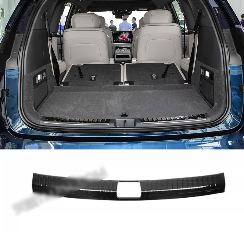 Suitable for 26 Models of Wuling Huajing S Stainless Steel Threshold Strips, Modified Welcome Pedals, Trunk Rear Guard Plate, Tailgate