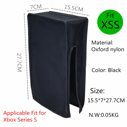 XSS XSX Dust Cover Suitable for Xbox Series S Dust Cover Xbox Series X Dust Bag