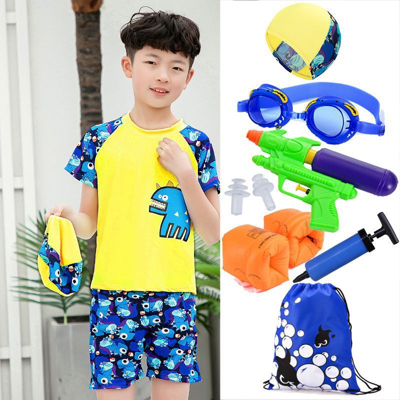 traje de baño para niños, traje de baño para niños, traje de baño de secado rápido para niños, traje de playa para niños mayores