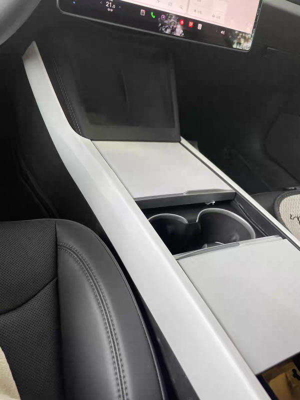 适用于焕新版ModelY/3中控侧边装饰条内饰改装件中控侧边装饰条丫|undefined
