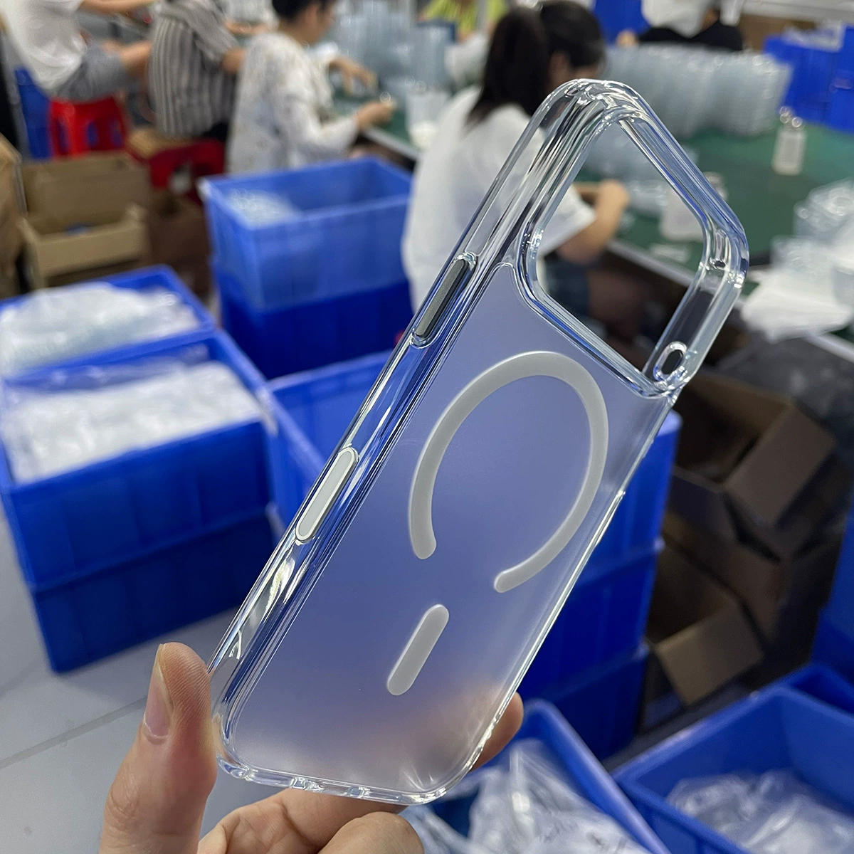 Apple, матовый совместимый защитный уголки, чехол, защита от падений, iphone, 16promax, 2 в 1