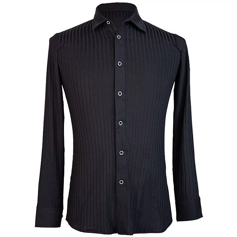 Одежда для латинских танцев, мужская танцевальная одежда, топ для современных танцев, одежда для танцев для взрослых, рубашка DA799