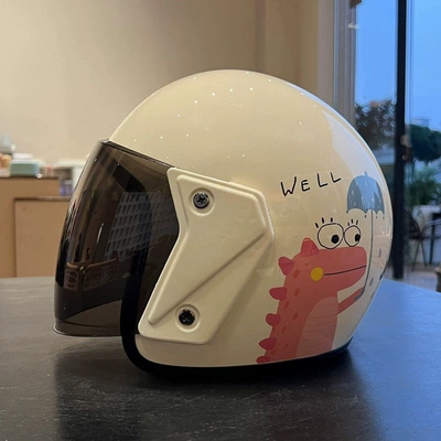 Motosiklet dəbilqələri – warm, national standard half helmet