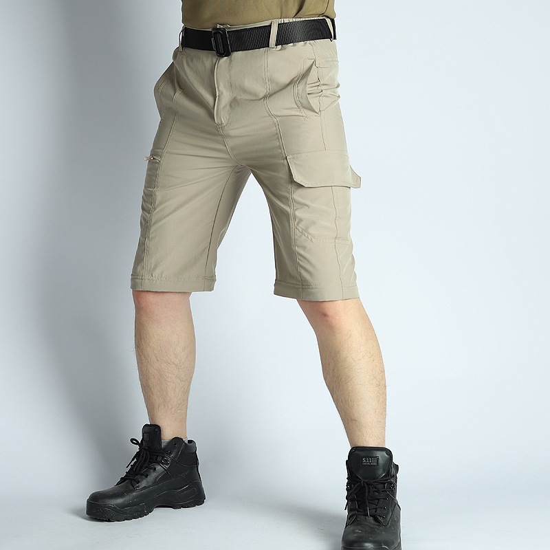 Tactical Work Pants For Men Breathable Detachable Hiking Trousers_voghion.com