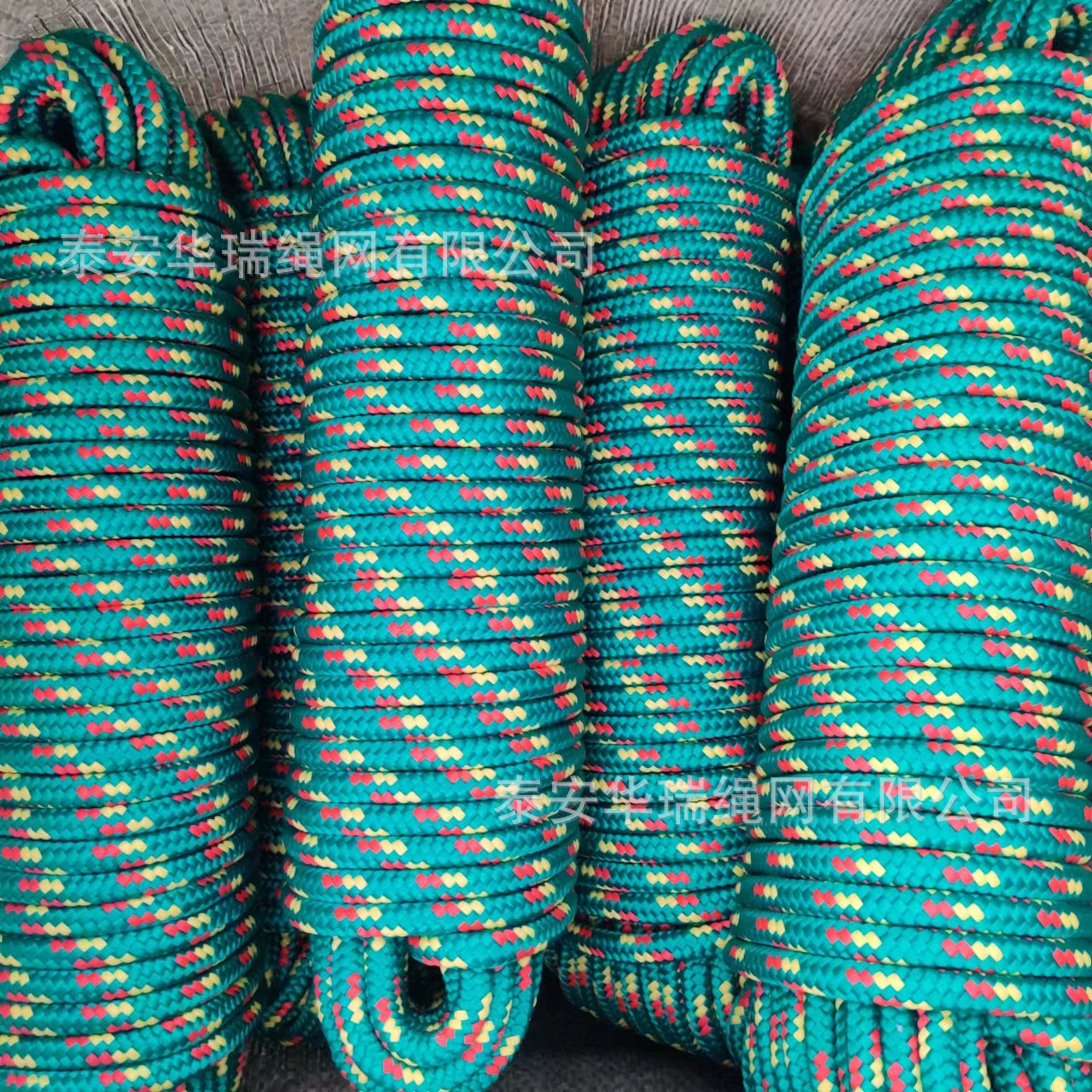 Оптовая продажа с фабрики, высококачественный полипропиленовый 16-жильный плетеный канат, полностью плетеный полипропиленовый плетеный канат