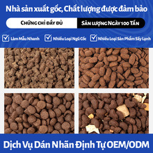 Thức ăn hoàn chỉnh khô đông lạnh 10 loại cho mèo