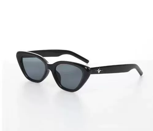 Sunglasses cat-eye, European style high-quality influencer look — multiple frame colors