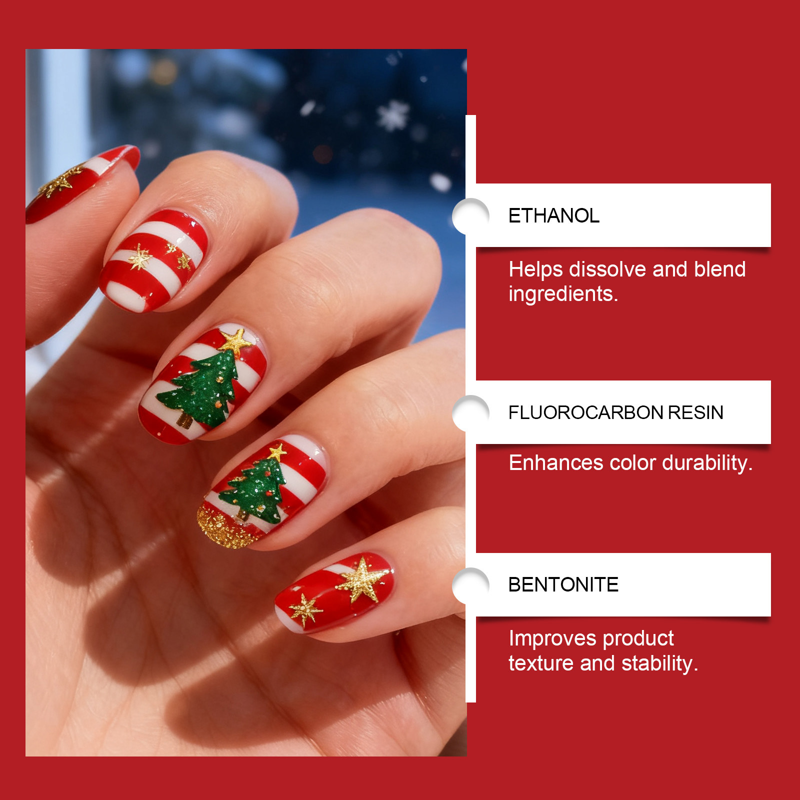 Christmas Nail Art Graffiti Pen Fine Pen Tip Color Rendering Not Easy To Faint Nail Art Painting Pen_voghion.com