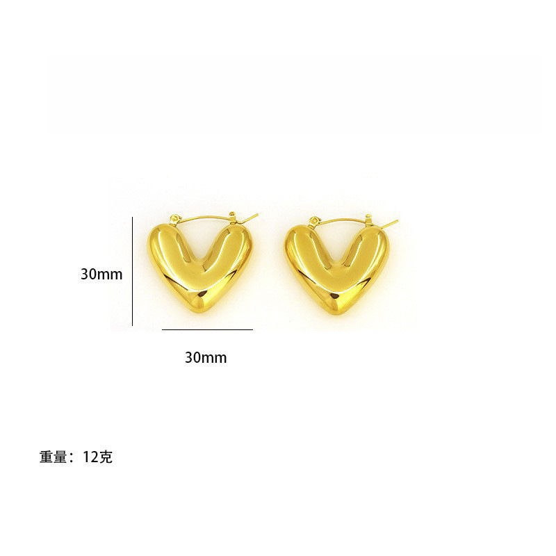 할로우 러브 B 스타일 골드