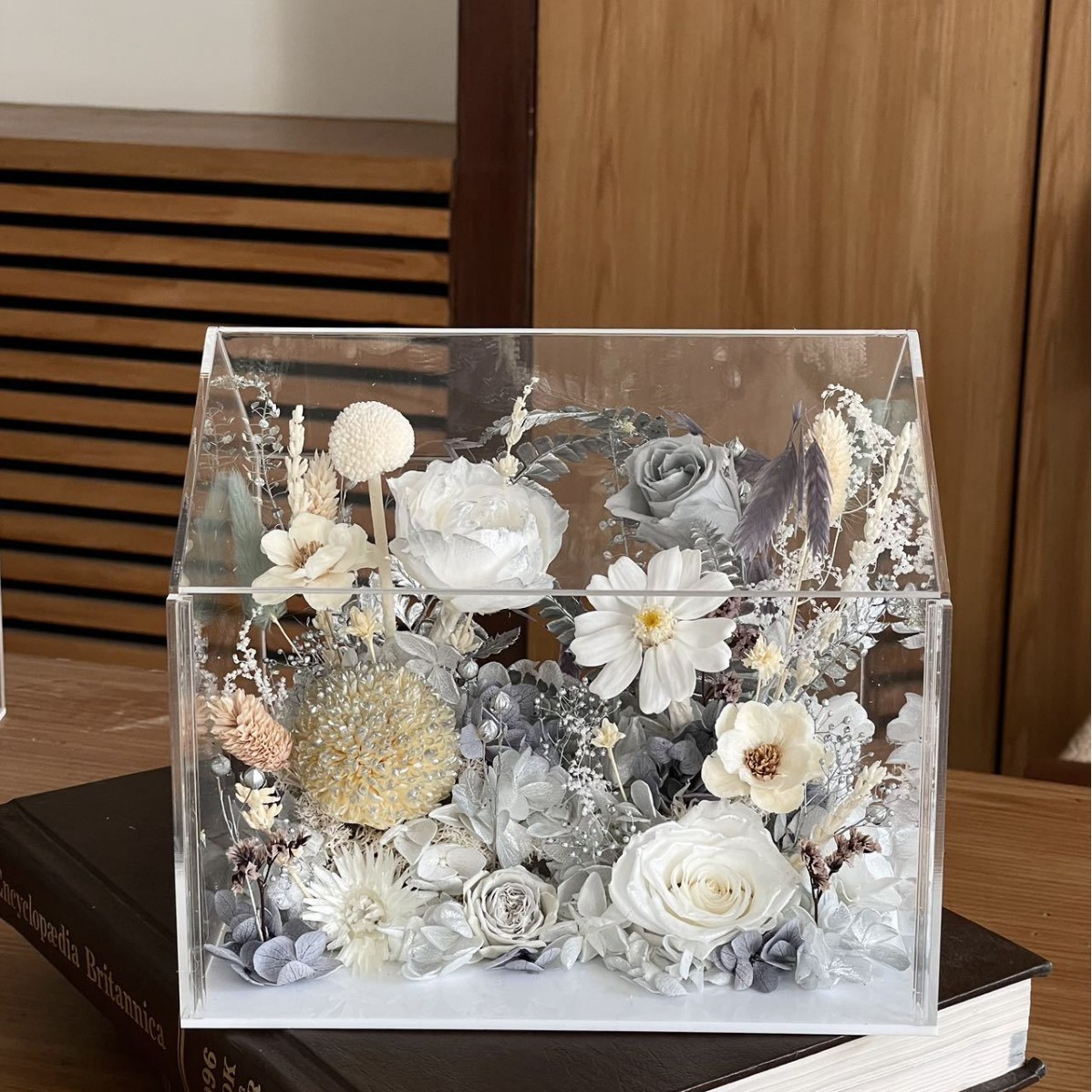 겨울 정원 크기 20.5x16x18cm