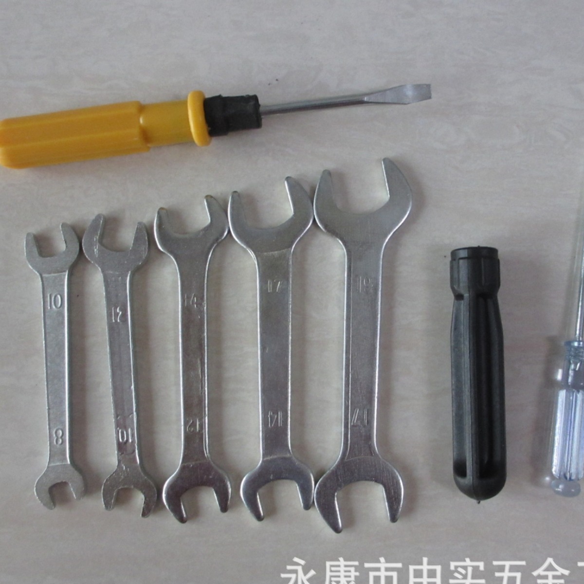 厂家直供冲压开口扳手配套扳手便宜扳手五金工具