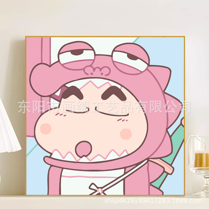 R017 / 20*20CM(画笔+颜料+绷好内框）
