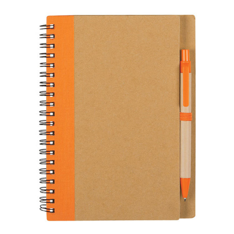 Amazon exportó un libro de bobina y un logotipo para cuadernos, un nuevo libro de notas, un regalo de piel de vaca, un bolígrafo