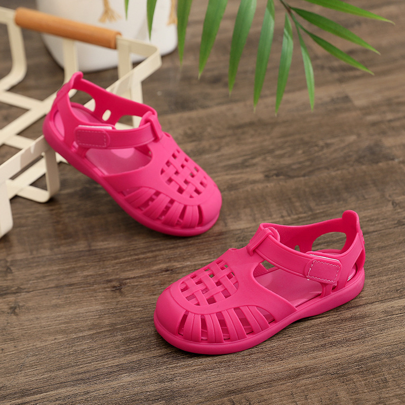 Nuovi sandali spagnoli per bambini Igor Stesso stile Baotou Sandali casual per ragazzi Scarpe in gelatina per ragazze con suola morbida_voghion.com