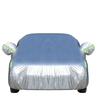 Car clothing Vehicle Cover, Rainproof, Waterproof, Thickened - 2s3500x1700x1500-applicable-to-hatchbacks-aluminum-film-small-square