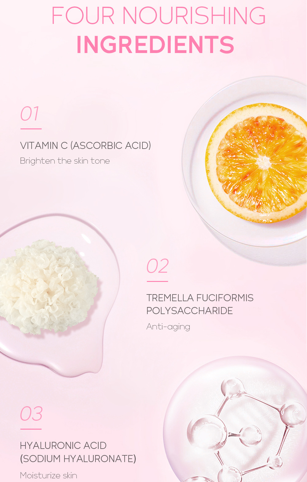 FENYI Cherry Blossom Essence 17ml, a cross-border manufacturer of essence hydrating and moisturizing skin care products and toner undefined
