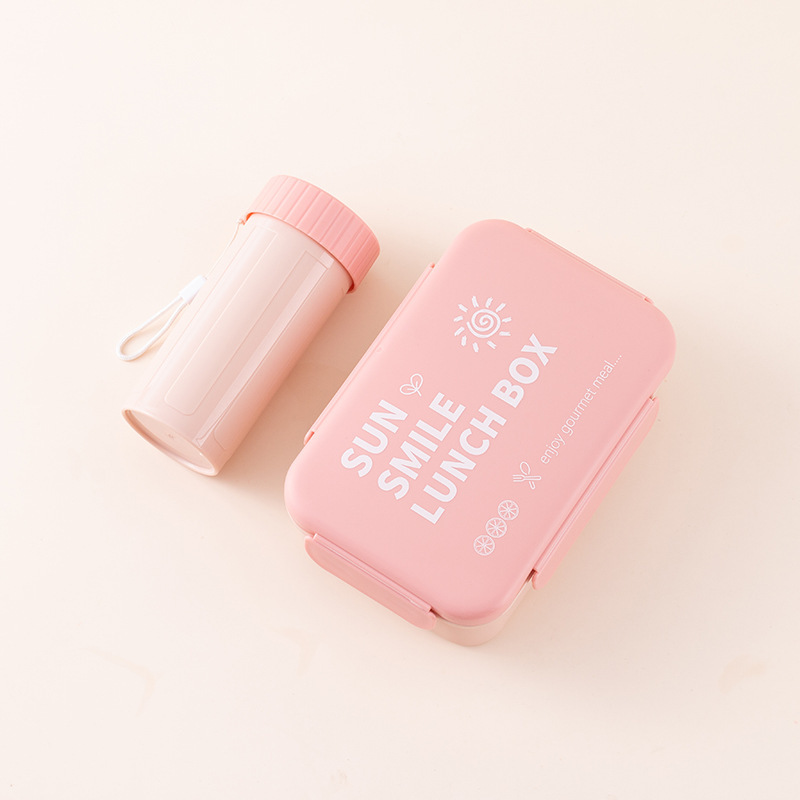 Juego de lonchera rosa