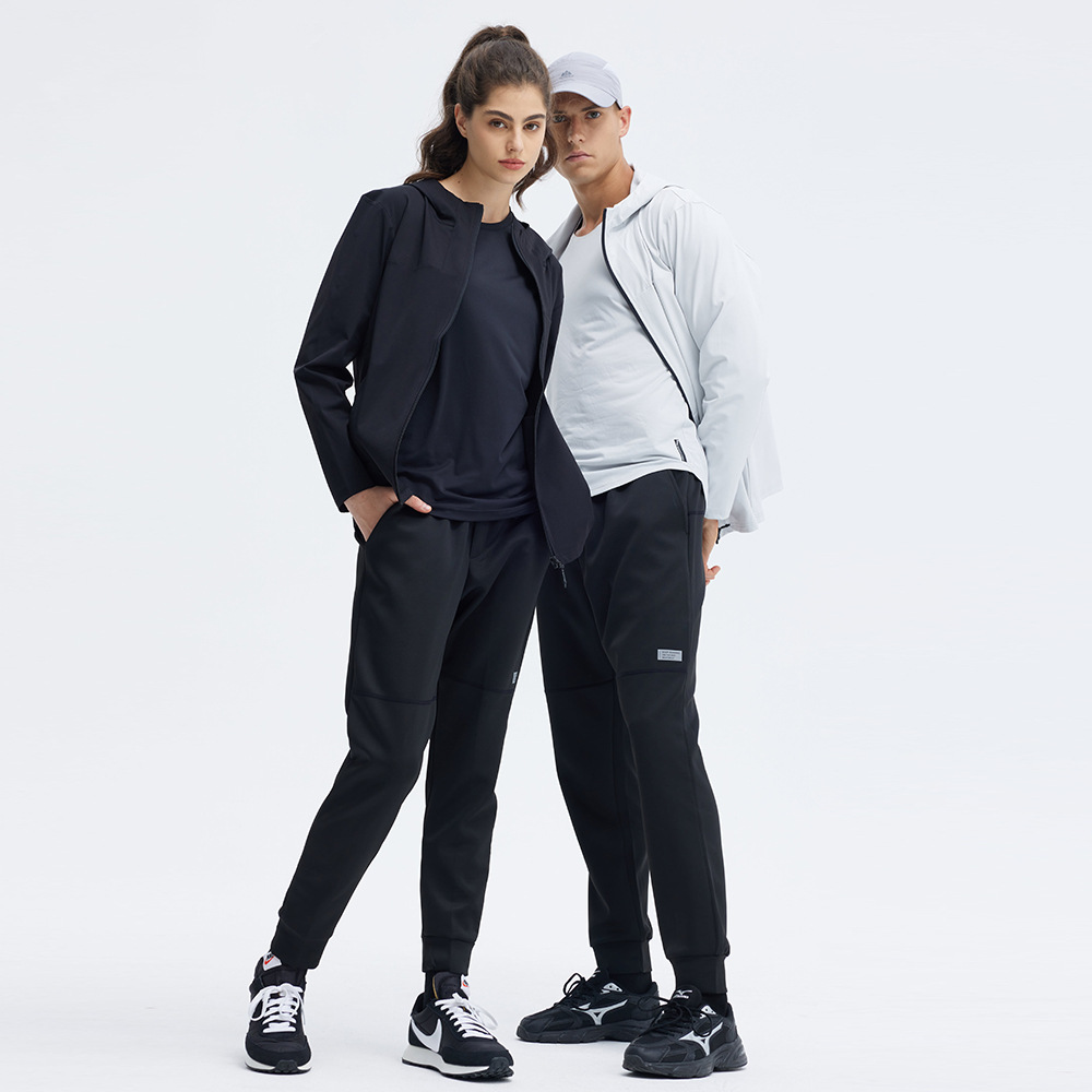 Lulu chaqueta deportiva al aire libre chaqueta de secado rápido para hombres y mujeres chaqueta de moda con cremallera superior con capucha cardigan slim fit manga larga Otoño e Invierno