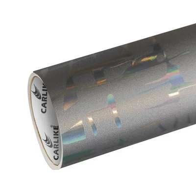 Kalike 3D Maya Chameleon Color Changing Film Symphony Color Changing Laser Silver Body Film Electronic Back Film Protective Film (Automotive Film) - 152-18m-electroplated-laser-maya-silver