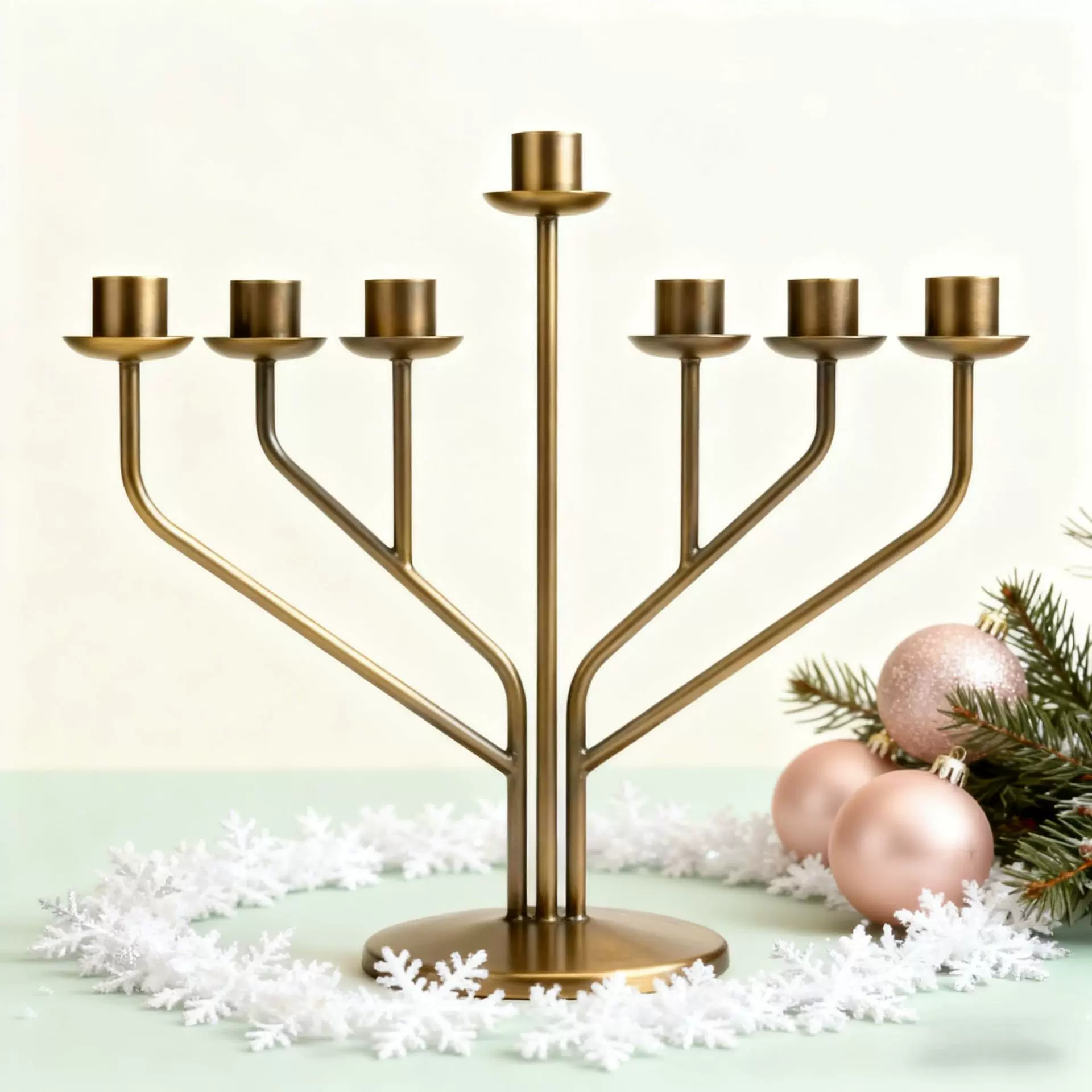 跨境热销金属工艺品烛台复古烛光晚餐家居浪漫蜡烛餐桌装饰摆件