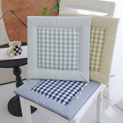 Factory direct sales geometric striped cushion office chair sofa pad student stool buttock pad
