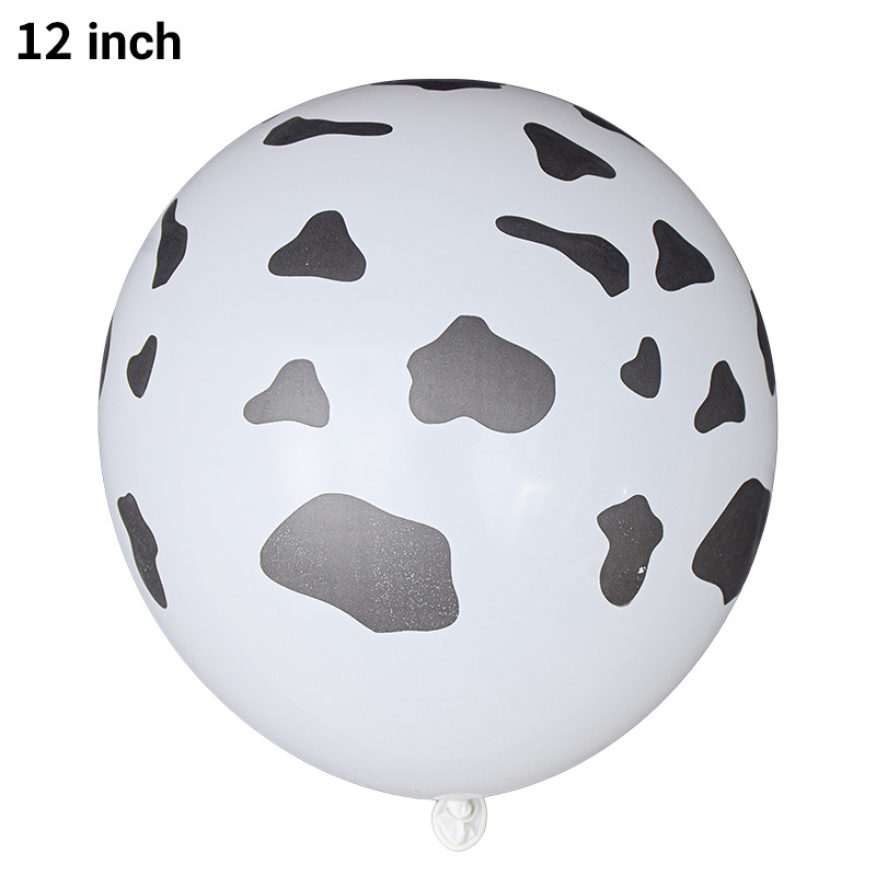Nuevo Amazon nuevo alienígena vaca dibujos animados día de los niños tema de cumpleaños decoración de la fiesta de globo de aluminio