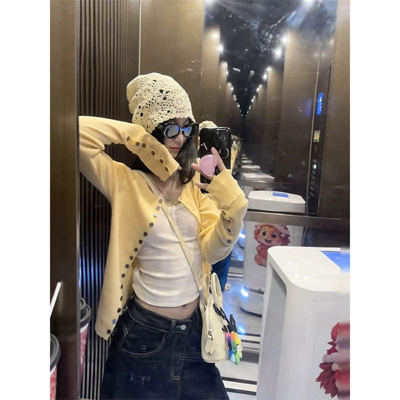 /新款长袖针织开衫早秋显瘦防晒外套上衣毛衣|undefined