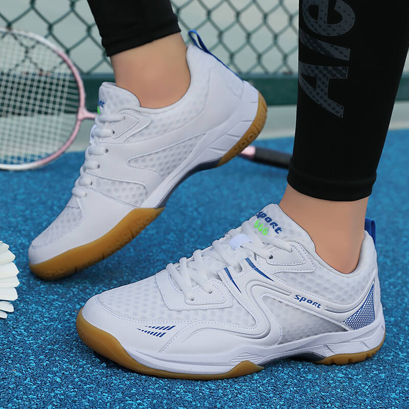 Nuevos zapatos deportivos transfronterizos zapatos de bádminton de hombre zapatos de entrenamiento de tenis de mesa transpirables zapatos de tenis cómodos ligeros estudiantes image 4