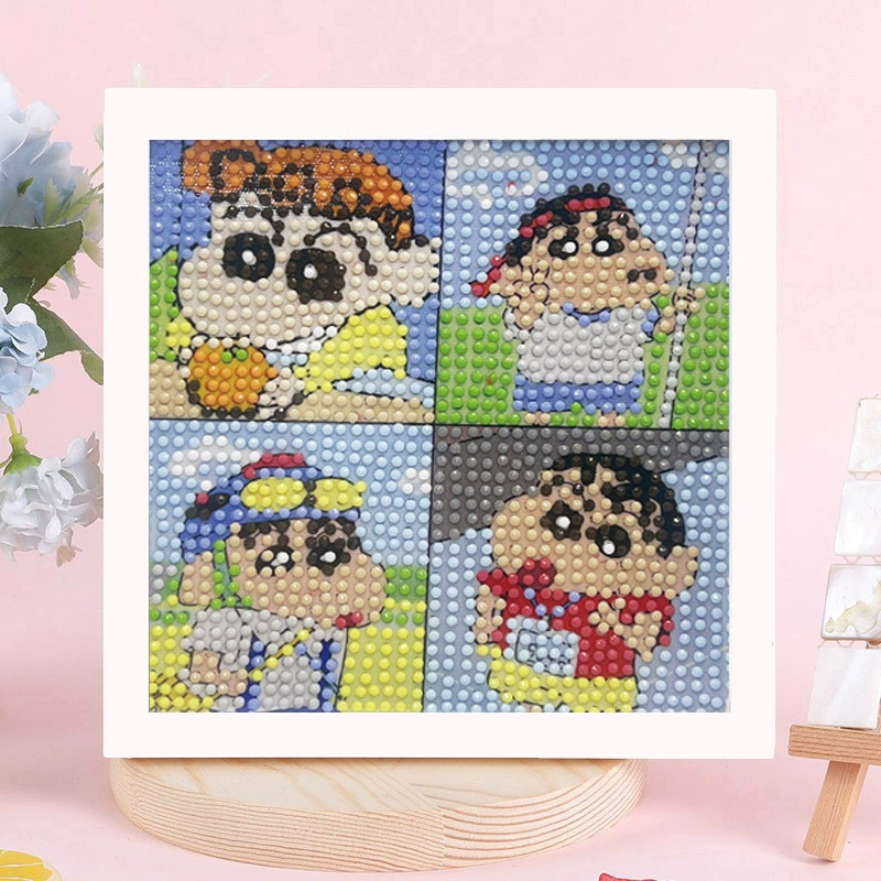 Мультяшная умная игрушка, DIY, новая коллекция, детское handmade diy, украшенная бриллиантами