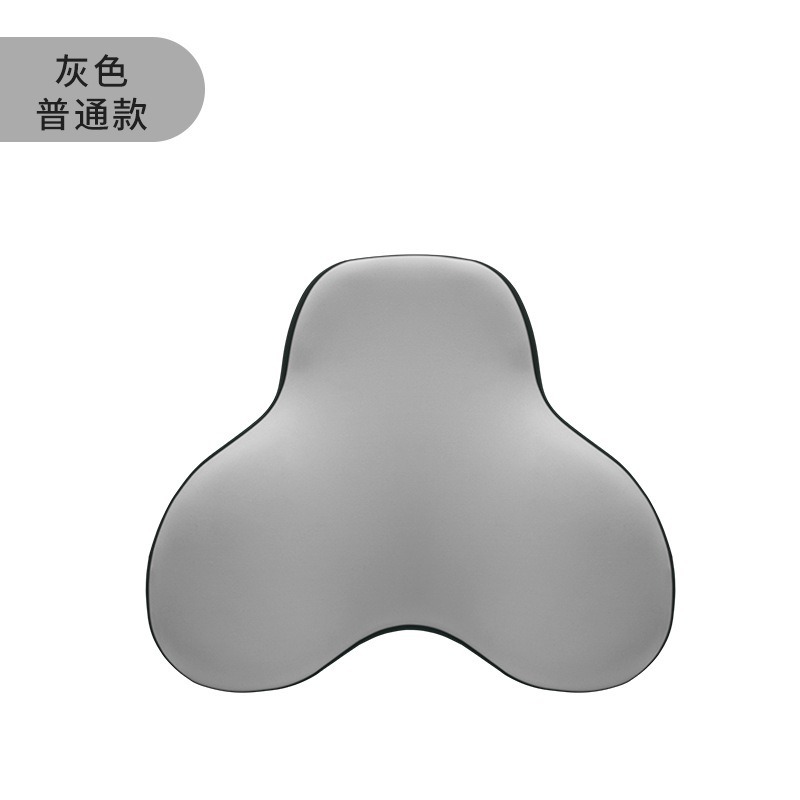 Xinshang 통기성 메모리 폼 요추 지지대 - 갤럭시 그레이